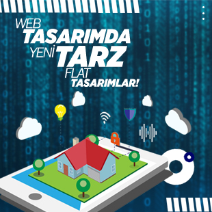 Web Tasarımda Yeni Tarz Flat Tasarım